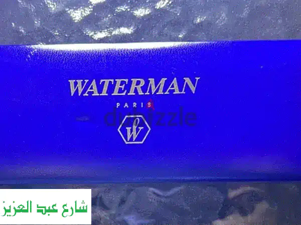 Waterman pen gold in silver brand new in its casing and box