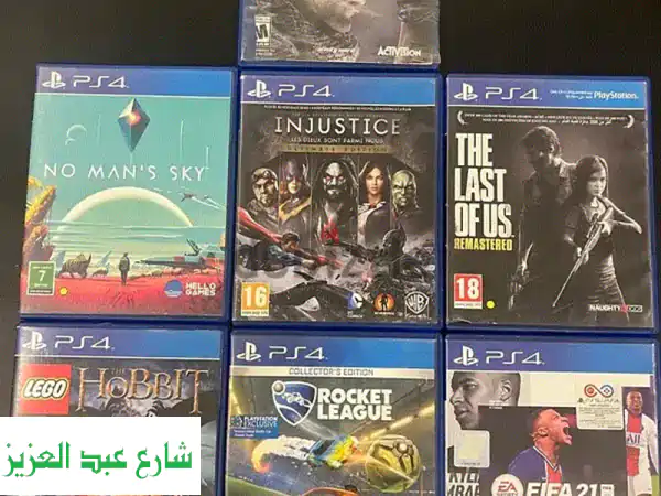 ألعاب بلاي ستيشن PS4 & PS5 مستعملة بحالة ممتازة!  (بيع...