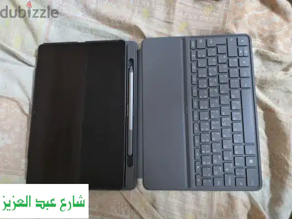 تابلت لينوفو K11 جديد كلياً مع كل ملحقاته - 128GB, 8GB RAM, 5G, WiFi, قلم، لوحة مفاتيح