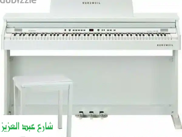 بيانو كورتزايل Kurzweil KA130 الأبيض - تجربة عزف استثنائية...