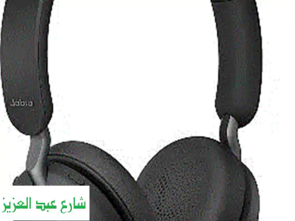 سماعة Jabra Evolve2 65 السلكية - كالجديدة! راحة فائقة و...