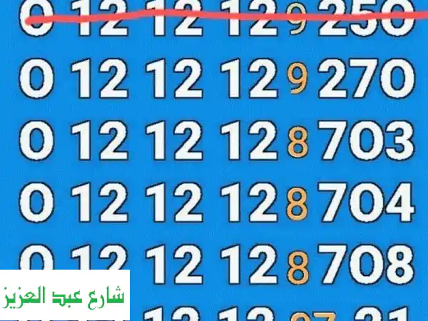 رقم اورانج مميز 121212 بسعر لا يقاوم! 2800 جنيه فقط