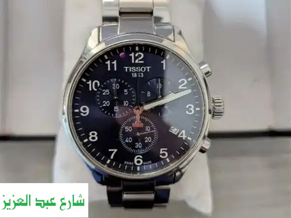 ساعة Tissot Chrono XL Classic Blue - أناقة لا تُقاوم، جودة لا تُضاهى