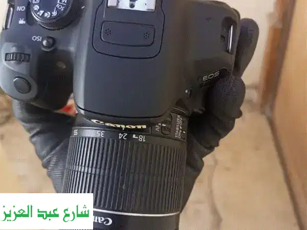 كاميرا كانون EOS 700D بحالة ممتازة + إكسسوارات - سعر لا يُقاوم!