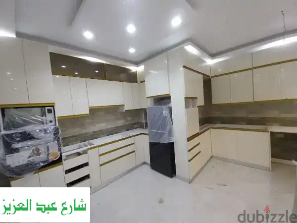 تصميم وتصنيع مطابخ خشب فاخرة - دريسنج - أثاث -