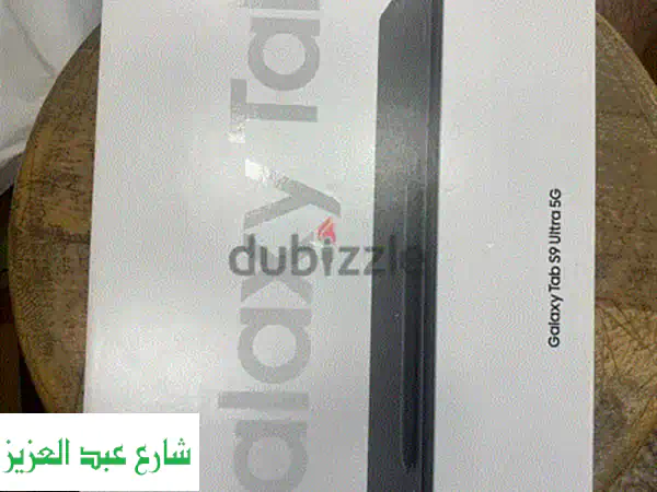 Galaxy Tab S9 Ultra 5 G 256u002 F12 G Black جديد فتحت علبة
