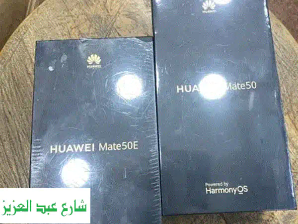 Huawei Mate 50512 G Black u002 F Mate 50 E 256 G Black جديد متبرشم