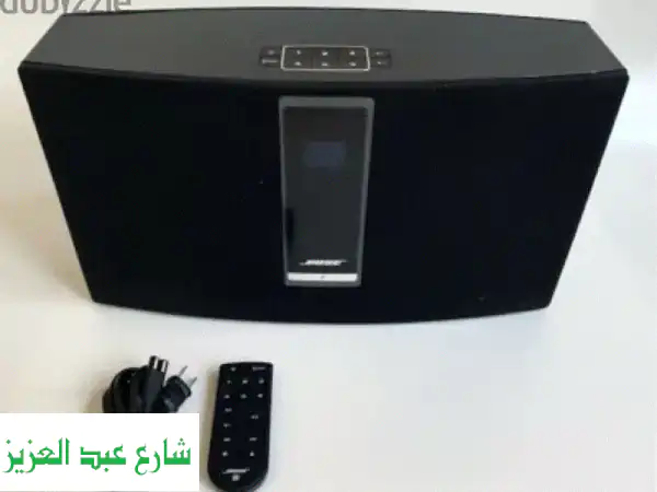 BOSE SoundTouch 20 Series III: نظام موسيقى لاسلكي متكامل | سماعة Wi-Fi وبلوتوث متعددة الغرف