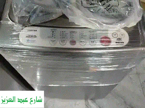 صفقة العمر! غسالة توشيبا 8 ك (كالجديدة) بضمان سنة |...