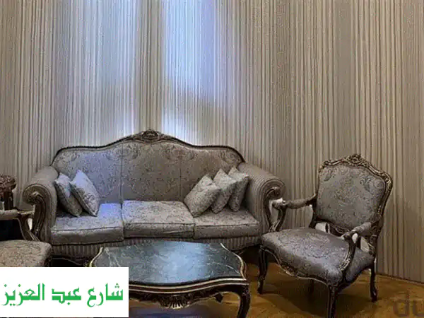 صالون كلاسيكي مدهب للبيع | خشب زان فاخر | أضف لمسة...
