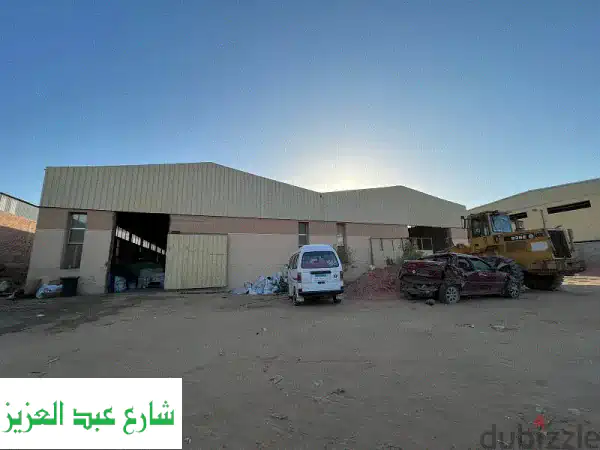 فرصة العمر بالعبور: مجمع صناعي متكامل 4893م² - هنجر 1800م...