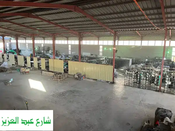 فرصة العمر بالعبور: مجمع صناعي متكامل 4893م² - هنجر 1800م - كهرباء 0.5 ميجا - جاهز للتشغيل!