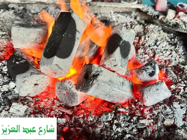 فحم سداسي فاخر: 6 ساعات شواء بلا دخان أو رائحة! (جودة استثنائية 75% كربون)