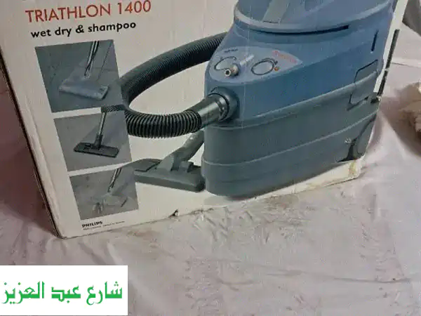 مكنسة غسيل سجاد فيليبس 2×1 الأصلية: نظافة هولندية عميقة لمنزلك! وارد الإمارات، بحالة الجديد تماماً.