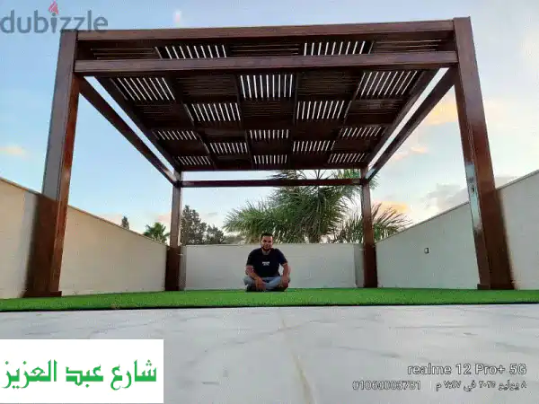 برجولات واسوار خشب فاخرة: سويدي، فلندي، بتش باين |...