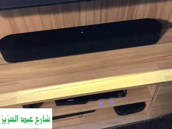فرصة ذهبية: Sonos Beam Gen 2 (الجيل الثاني) ساوند بار بضمان دولي واستعمال خفيف جداً! 🚀