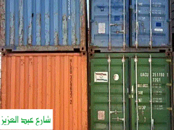 حاويات وكناتر للبيع: جديدة ومستعملة بجميع المقاسات...