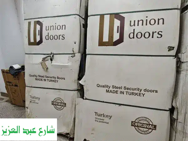 أبواب مصفحة تركية أصلية 🛡️ وأبواب غرف نوم فاخرة | الجودة التركية الحقيقية بمدينة نصر