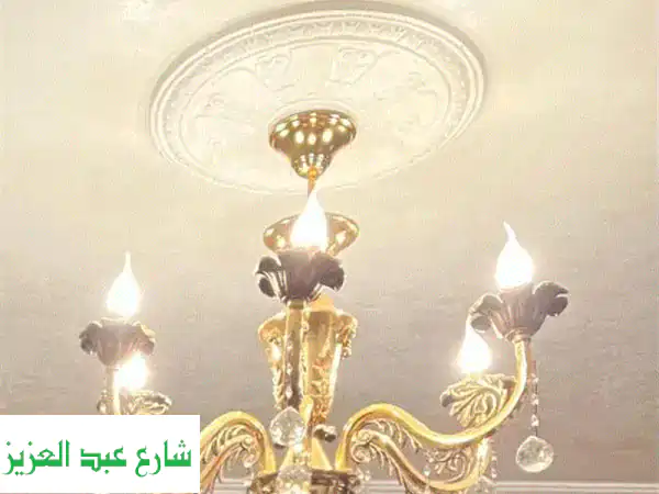 فرصة ذهبية! نجفة قنديل صالون فاخرة (قطعتان) |...