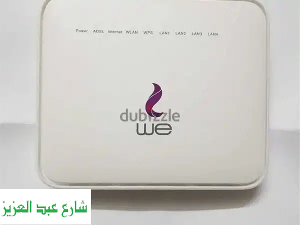 راوتر WE للبيع: إنترنت فائق السرعة وحالة ممتازة |...