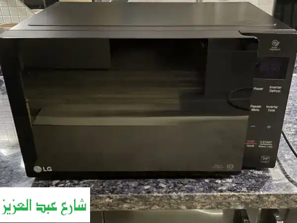 فرصة العمر: ميكروويف LG إنفرتر 25 لتر مستعمل...