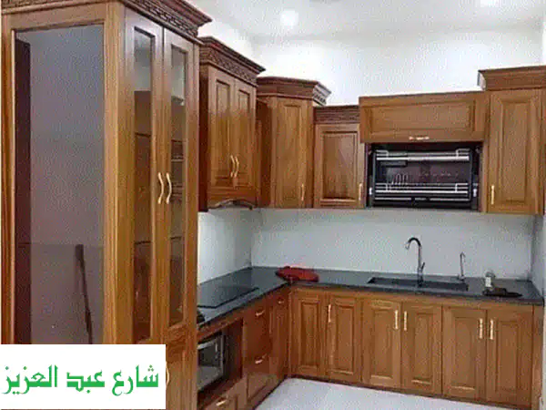 مطابخ النجار: مطبخ خشب أحلامك بتصميم وتفصيل وأقل...