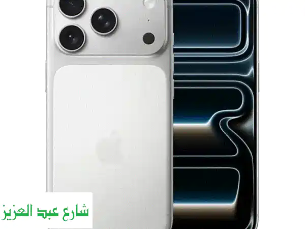 امتلك الآن: Apple iPhone 17 Pro 512G (زيرو ضريبة) - فضي/برتقالي...