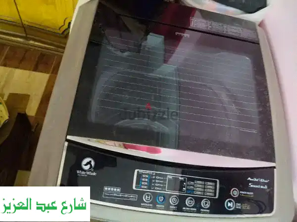 فرصة استثنائية: غسالة وايت ويل 16 كجم (كأنها جديدة) - استعمال خفيف جداً | حدائق المعادي