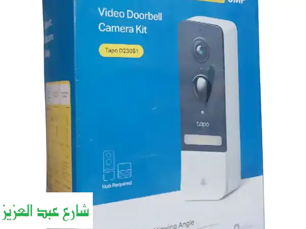 Tapo D230S1: جرس باب ذكي بكاميرا 2K لراحة بالك | أمان...