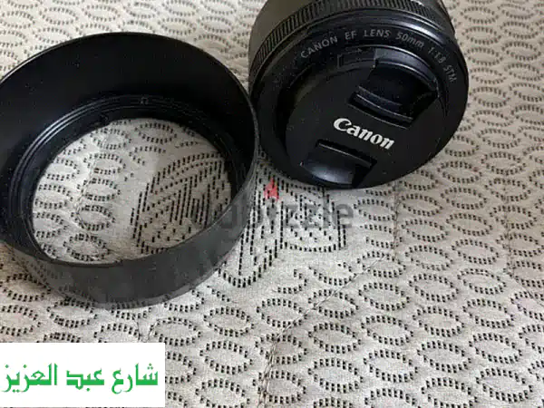 فرصة للمصورين: كاميرا Canon 700D احترافية كاملة بالمرج القديمة | عدسة 50mm، فلاش والمزيد!