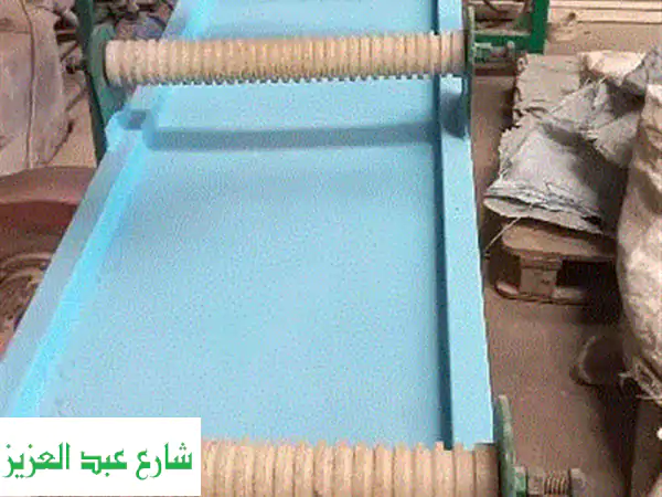 امتلك خط إنتاجك الآن: خرازة بلاستيك مرحلتين (100/110 مم) - صناعة محلية، حالة ممتازة، سعر قابل للتفاوض!