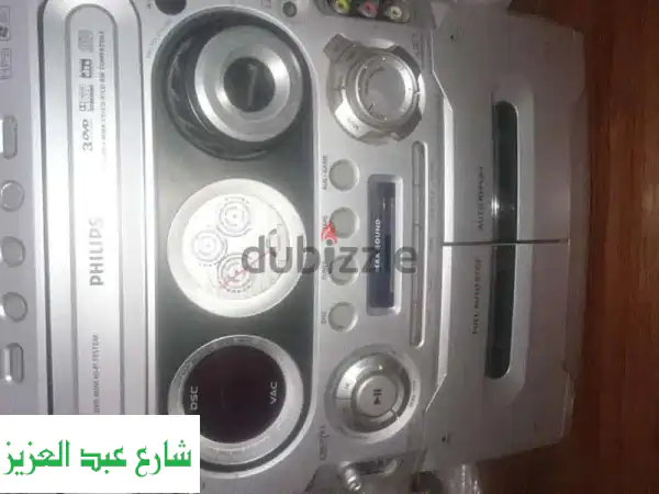 فليبس DVD CD راديو كاسيت (٣ عين) - تجربة ترفيه صوتي...