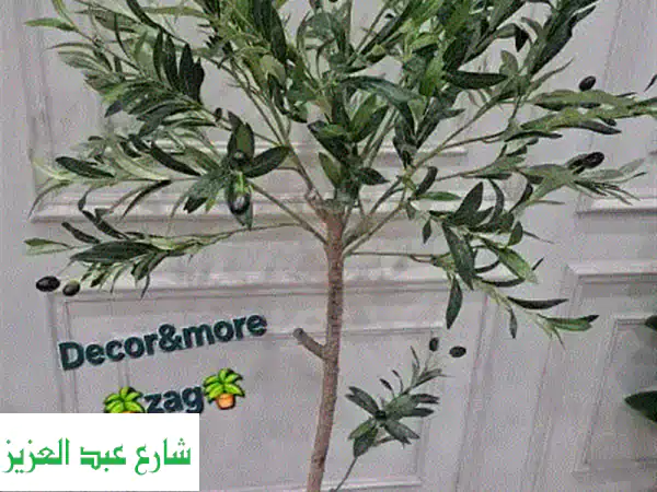 شجرة زيتون ديكور فاخرة 165 سم | لمسة متوسطية هادئة لمنزلك