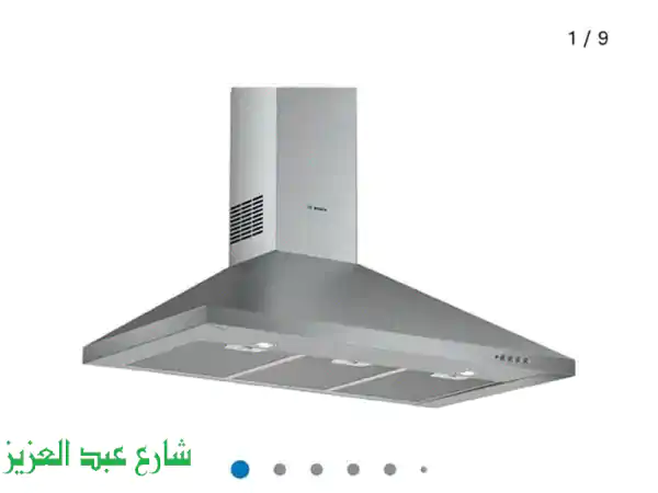 وداعاً لروائح الطبخ! شفاط مطبخ جداري 90 سم ستانلس...