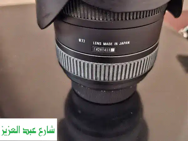 فرصة نادرة: عدسة Sigma 10-20mm F4-5.6 EX DC HSM لنيكون | الترا وايد للمناظر الطبيعية والديكورات | كالجديدة تماماً!
