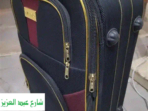 استعد لرحلتك: شنطتي سفر كابينة (10 كجم) جديدة ومتينة - شاسيه حديد!