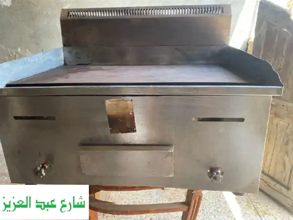 🔥 جريل إيطالي مستعمل غاز إشعال يدوي 70x50x35 سم -...