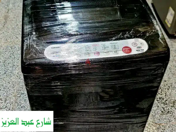 غسالة توشيبا 8 كجم فوق أوتوماتيك: كسر زيرو،...