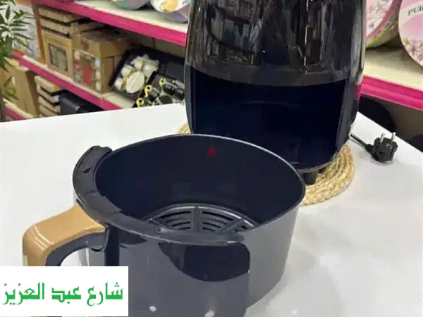 وداعاً لزيت القلي! قلاية هوائية Silver Crest ديجيتال 6 لتر - طهي صحي ولذيذ + قالب سيليكون هدية!