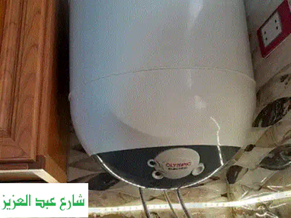 سخان فريش كهربائي 40 لتر أبيض | كالجديد بالكرتونة - دفء فوري وتوفير استثنائي!