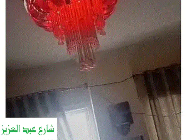 5 نجفات ليد ذكية فاخرة | 7 ألوان، بلوتوث وسماعات مدمجة | تحكم كامل لمنزل أحلامك!