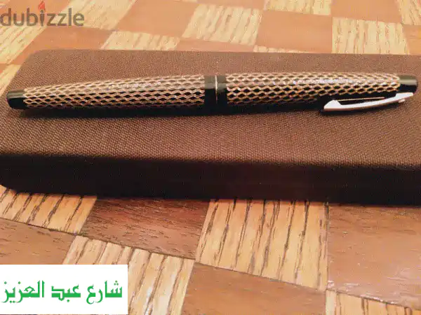 قلم حبر شيفر SHEAFFER ذهب عيار 14K | سن ذهب خالص | موديل Lady 585 أمريكي بالعلبة الأصلية