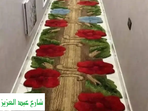 سجاد صوف يدوي هاندتافت فاخر | صمم سجادك الخاص الآن | عروض جملة