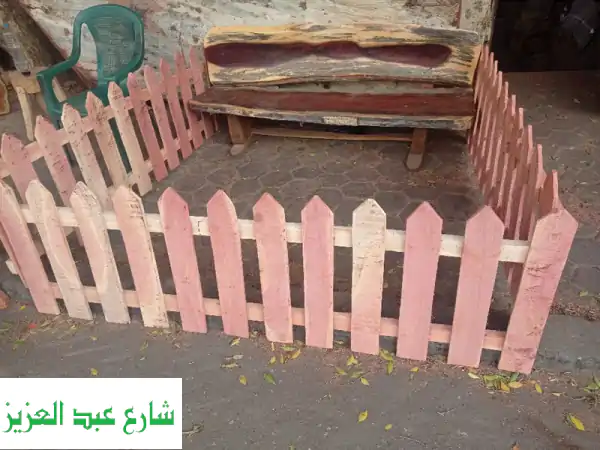 أسوار خشبية جاهزة للتركيب الفوري: أمان وجمال...