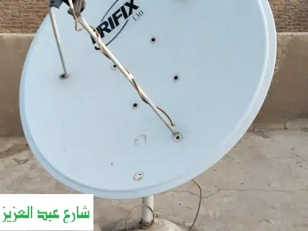 للبيع: طبق دش بريفيكس متحرك 130 سم (Prefex 130) بحالة نادرة...