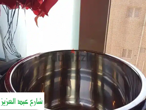 nutricook pressure cooker new 8 ltr حلة ضغط كهرباء. . . جديدة