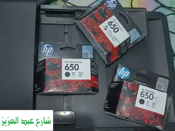 فرصة ذهبية بمصر الجديدة: برنتر وفاكس إماراتي (ألوان/أسود) بحالة الزيرو!