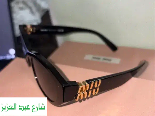 جديد وحصري: نظارات ميو ميو الشمسية الأصلية بضمان...