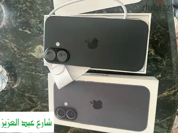 ايفون 17 أسود جديد 256GB - صحة بطارية 100% | هاتف أحدث جيل بفرصة لا تعوض!