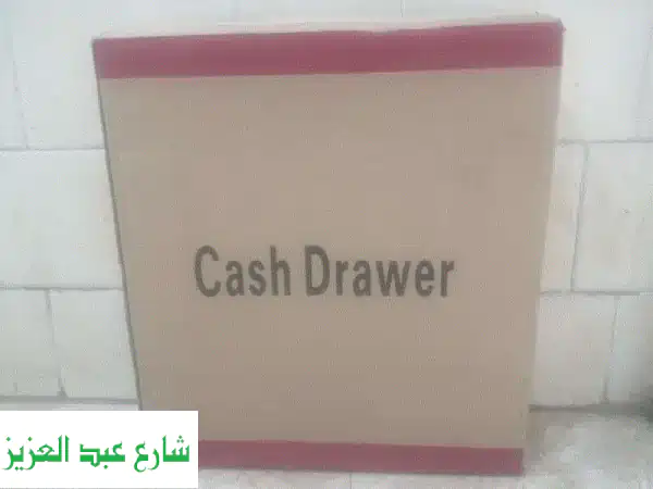 درج كاشير جديد بالكرتون: 5 خانات نقدية ومعدنية، ضمان سنة، توصيل وشحن! | فاستر تكنولوجي